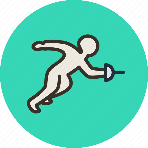 Fence, fencing, games, olympic, sport icon - Download on Iconfinder