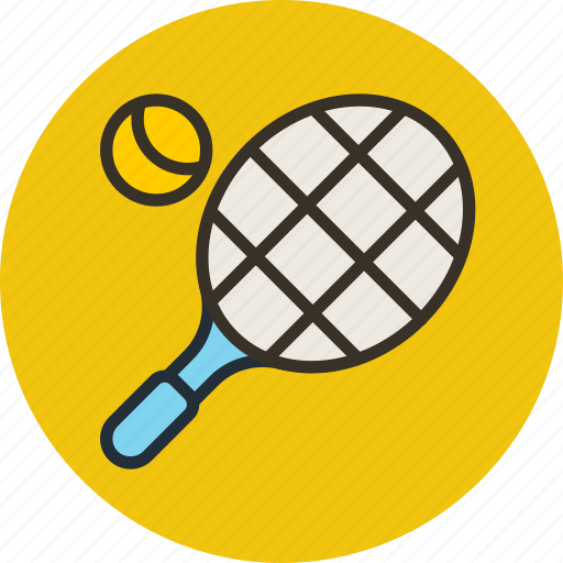 Ball, competition, game, racket, sport, tennis icon - Download on Iconfinder