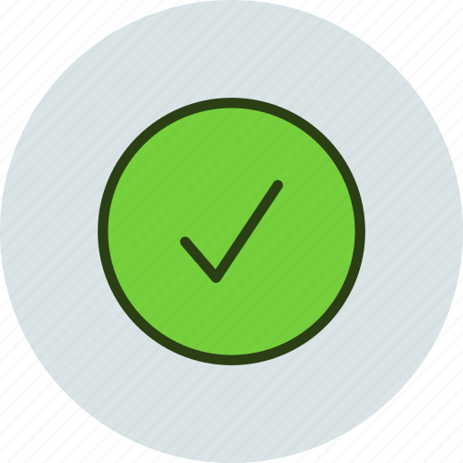 Alright, check, circle, complete, ok, test, tick icon - Download on Iconfinder