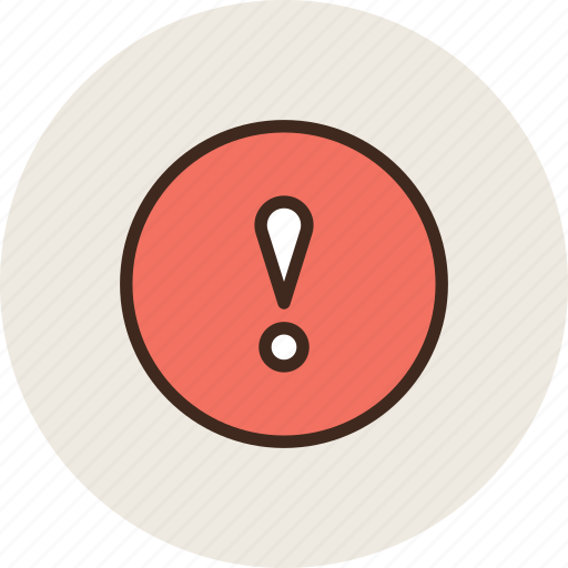 Attention, circle, exclamation, warning icon - Download on Iconfinder