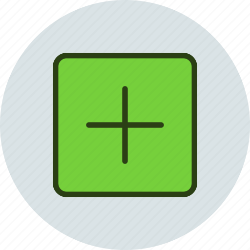 Add, addition, cross, more, open, plus, square icon - Download on Iconfinder