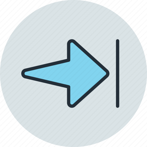 Arrow, end, finish, rewind icon - Download on Iconfinder