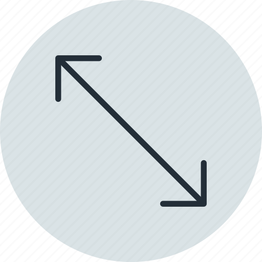 Arrow, corner, diagonal, move, scale, transform icon - Download on Iconfinder