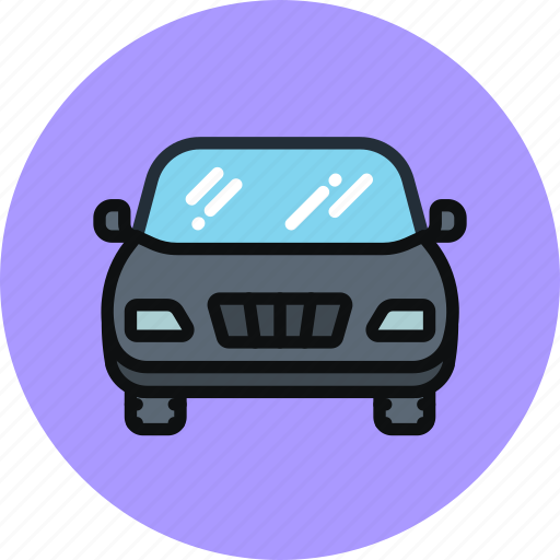 Auto, car, front, transport, vehicle icon - Download on Iconfinder