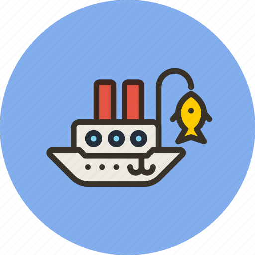 Marine, nautical, ship, vessel, fishing boat icon - Download on Iconfinder