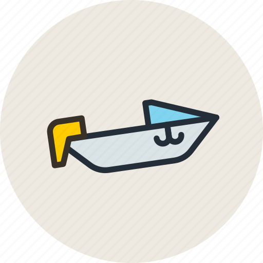 Boat, motorboat, powerboat, speedboat icon - Download on Iconfinder