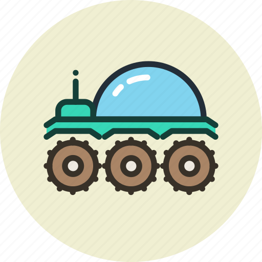 Planet, rover, space, robot icon - Download on Iconfinder