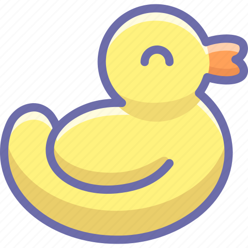 Baby, bath, duck, rubberduck, toy icon - Download on Iconfinder