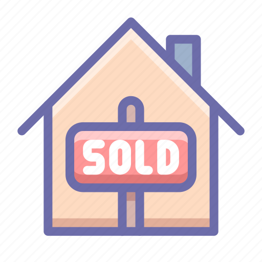 House, sold, property icon - Download on Iconfinder