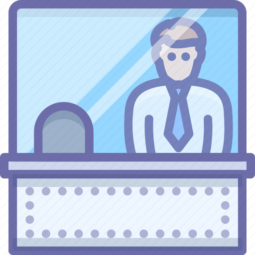 Cashier, ticket, window icon - Download on Iconfinder