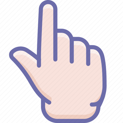 Finger, forefinger, hand icon - Download on Iconfinder