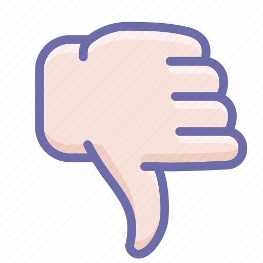 Dislike, vote, thumbs down icon - Download on Iconfinder