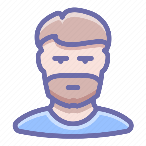 Beard, man, person icon - Download on Iconfinder