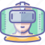 helmet, reality, virtual 