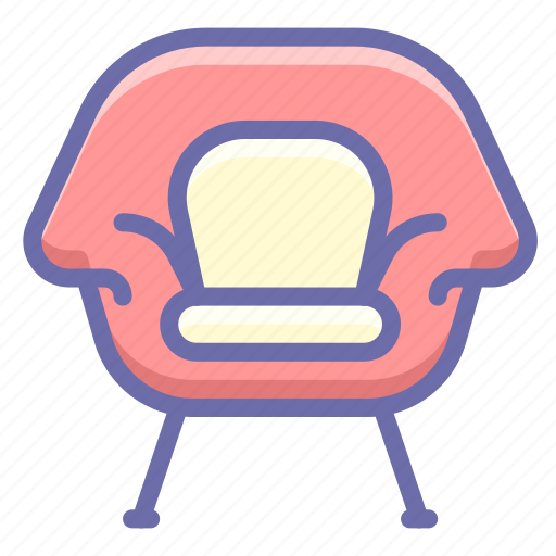 Armchair, chair, cushion icon - Download on Iconfinder
