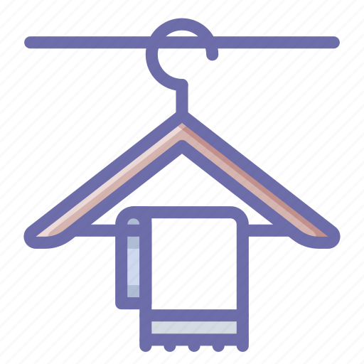 Clothes, hanger, towel icon - Download on Iconfinder