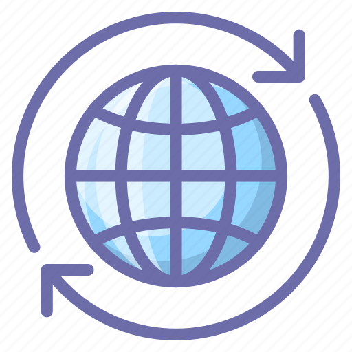 World, arrow, web icon - Download on Iconfinder