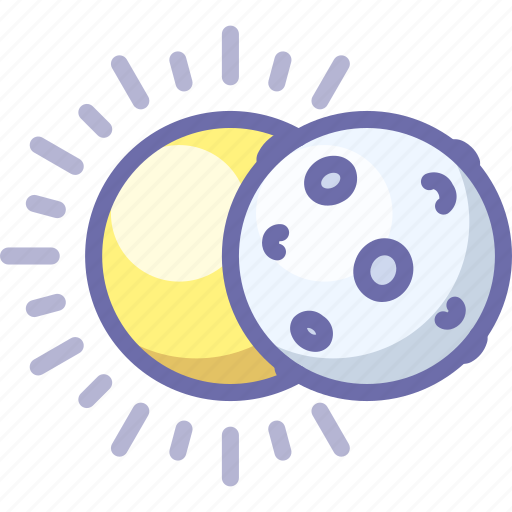 Eclipse, moon, sun icon - Download on Iconfinder