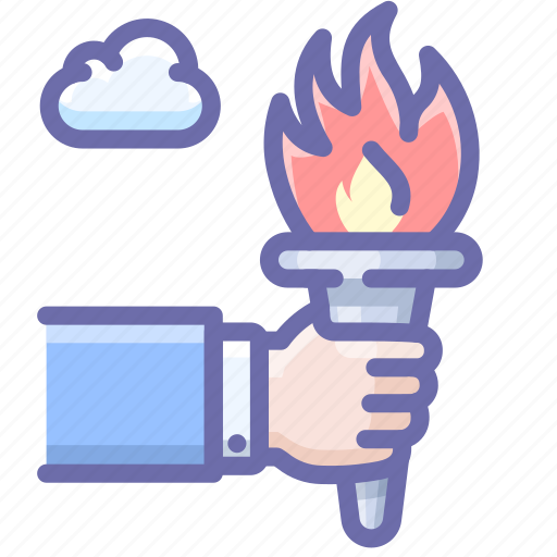 Fire, torch, olympics icon - Download on Iconfinder