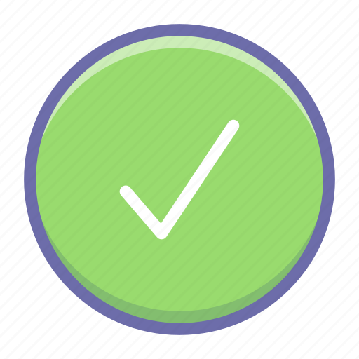 Check, circle, complete, ok icon - Download on Iconfinder
