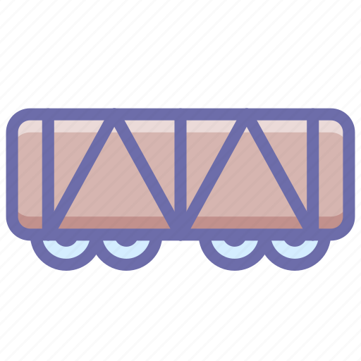 Railroad, vehicle, wagon icon - Download on Iconfinder