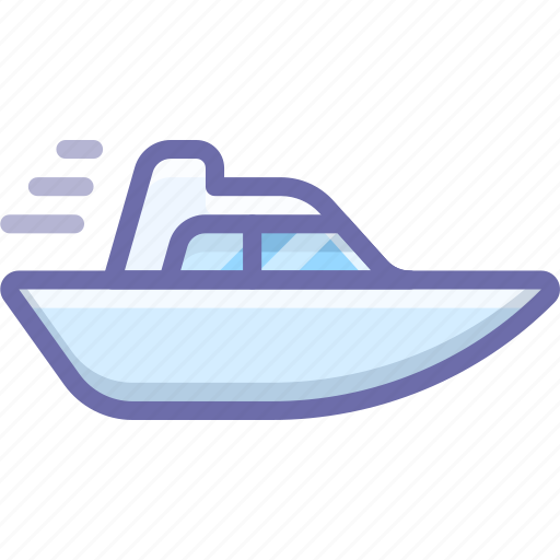 Boat, speed, vessel, yacht icon - Download on Iconfinder
