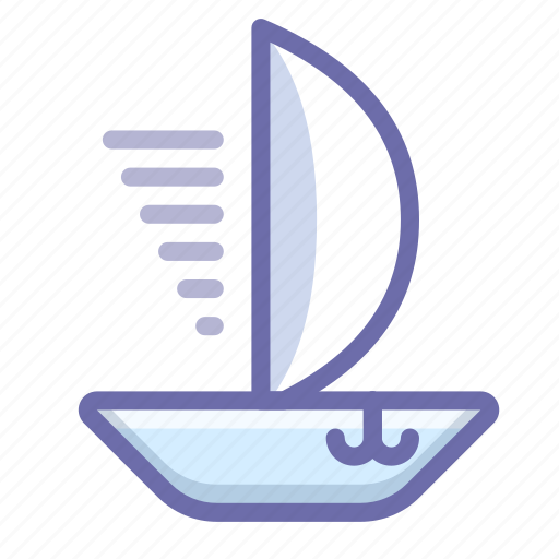 Sail, ship, skiff, vessel icon - Download on Iconfinder