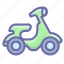 scooter, transport, motorbike 