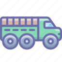 military, truck, vehicle