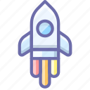 missile, rocket, space 