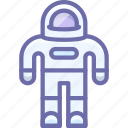 astronaut, space, suit