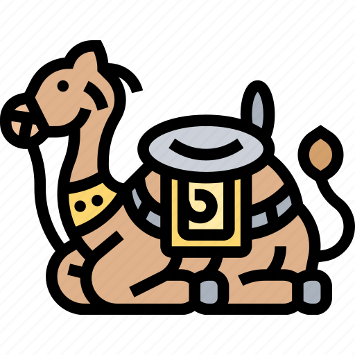 Camel, desert, animal, wildlife, transportation icon - Download on Iconfinder