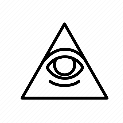 Dollar, eye, illuminati, money, pyramid, sign icon - Download on Iconfinder