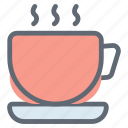 cup, tea, hot, mug