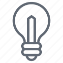 bulb, lamp, light bulb, electric, idea