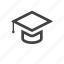 cap, education, graduation 