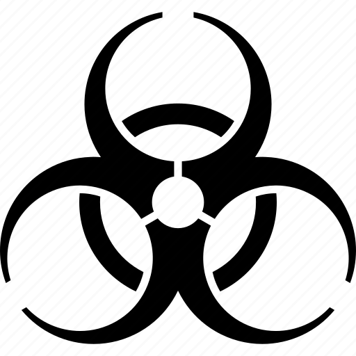 Biohazard, biological, danger, hazard, sign, symbol, warning icon - Download on Iconfinder