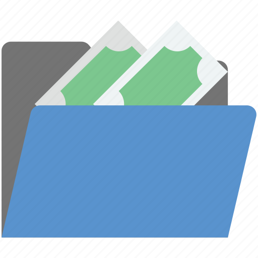 Document folder, documents file, extension, folder, office material icon - Download on Iconfinder