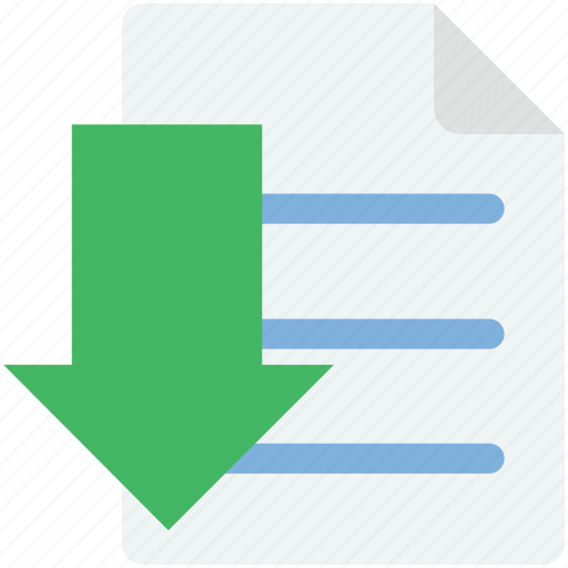 Download file, extension file, file, file editing, text sheet icon - Download on Iconfinder