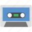 audio cassette, cassette, compact cassette, music cassette 