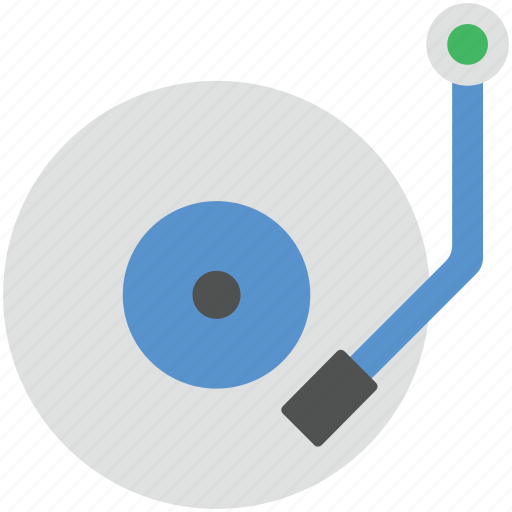 Audio, melody, music player, record player, vinyl icon - Download on Iconfinder