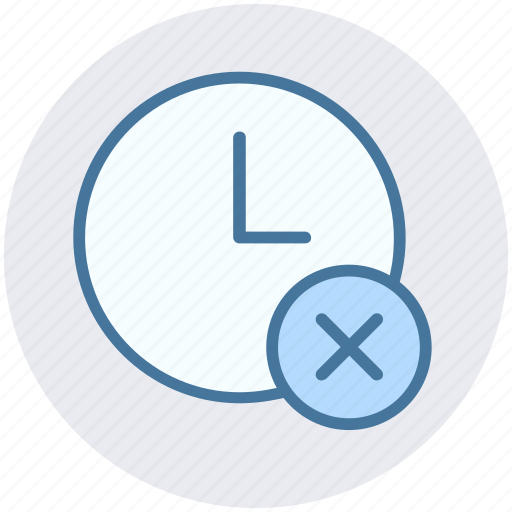 Alarm, circle, clock, cross, hours, watch icon - Download on Iconfinder