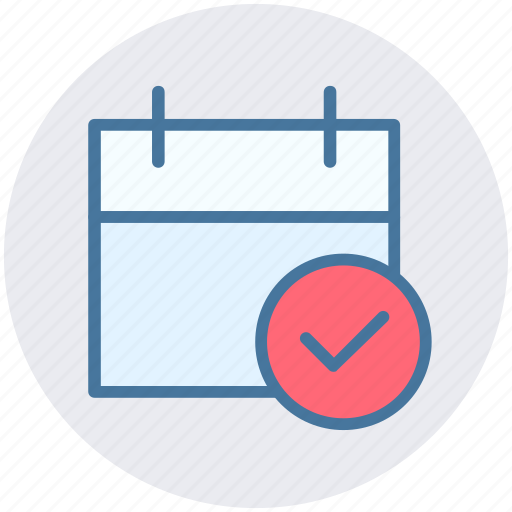 Accept, agenda, appointment, calendar, day, right icon - Download on Iconfinder