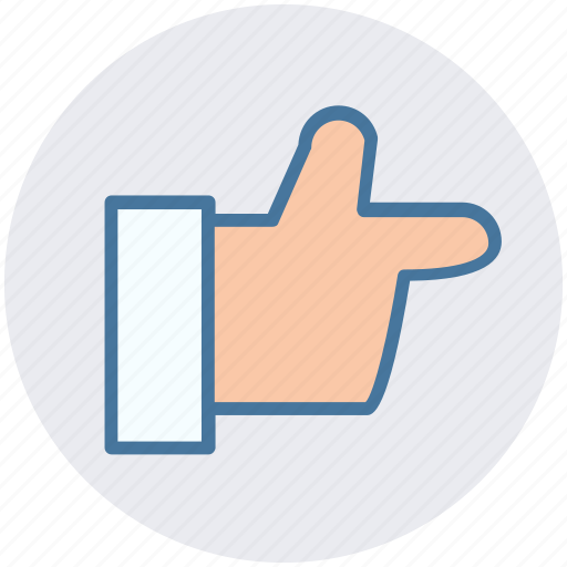 Finger, hand, pointing, right, right hand, show icon - Download on Iconfinder
