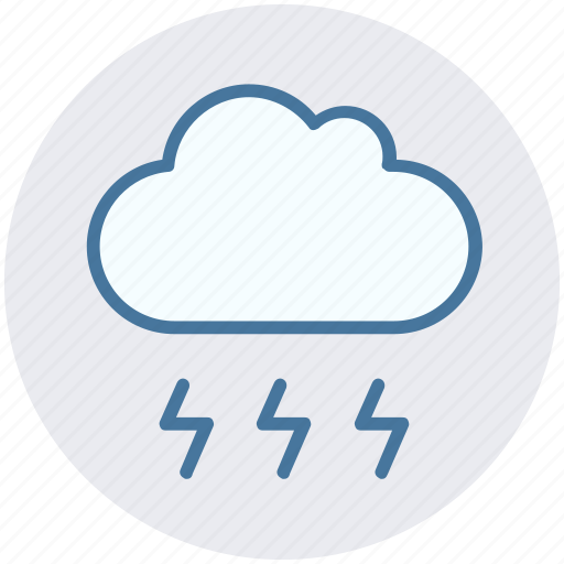 Cloud, cloud storm, storm, thunderstorm, weather icon - Download on Iconfinder