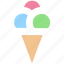 cone, cone ice cream, food, ice, ice cream, ice cream cone 