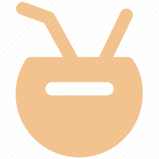 Beach, coconut, drink, fruit, summer, tropical icon - Download on Iconfinder