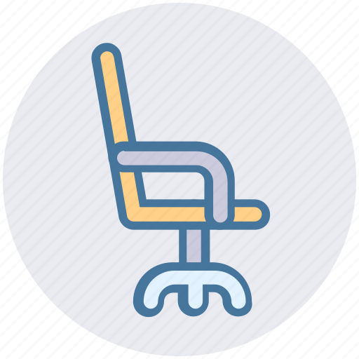 Chair, furniture, interior, office chair, seat icon - Download on Iconfinder
