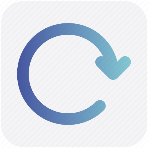 Arrow, circle, line, right, rotate icon - Download on Iconfinder