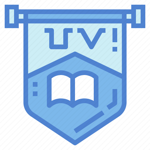 College, education, flag, university icon - Download on Iconfinder